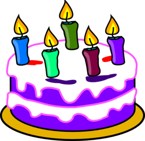 5 Birthday Clipart