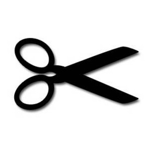 Clip art of scissors