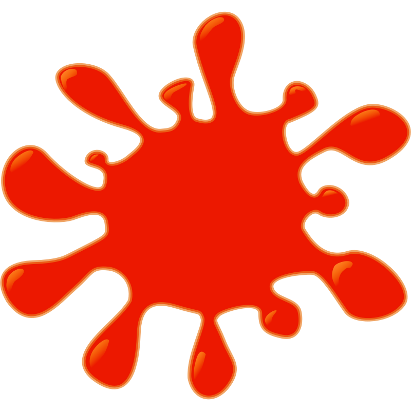 Splat Clip Art