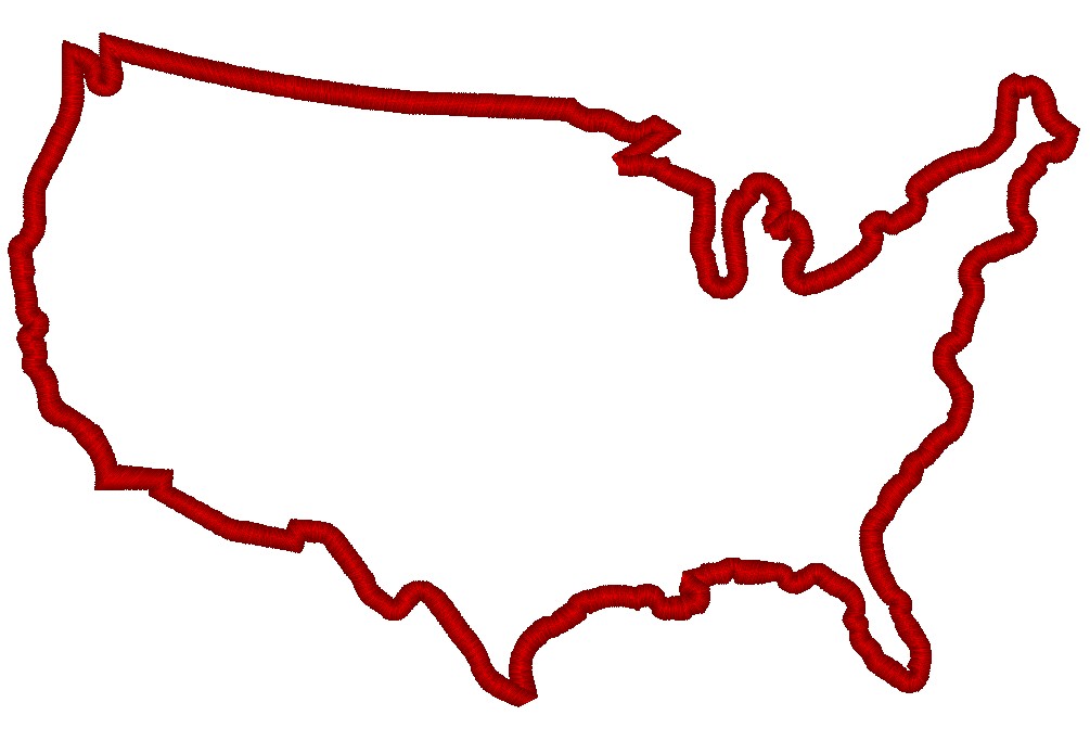 US Map Outline