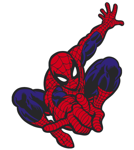 Spiderman Birthday Clipart