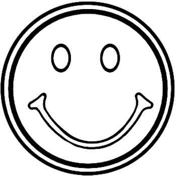 Step Happy Face Coloring Pages - Deartamaqua