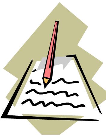 Pen Writing On Paper Cartoon - ClipArt Best