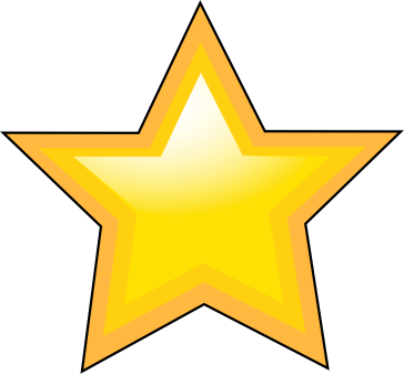 Blank Star Clipart