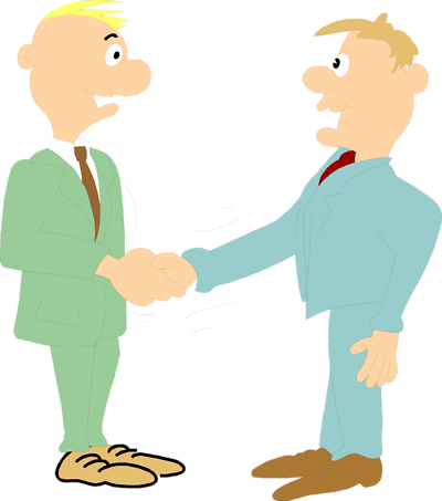 Cartoons Shaking Hands - ClipArt Best