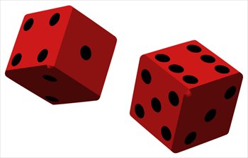 Dice clipart free