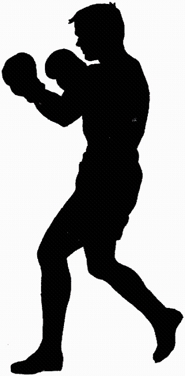 Boxer Silhouette - ClipArt Best