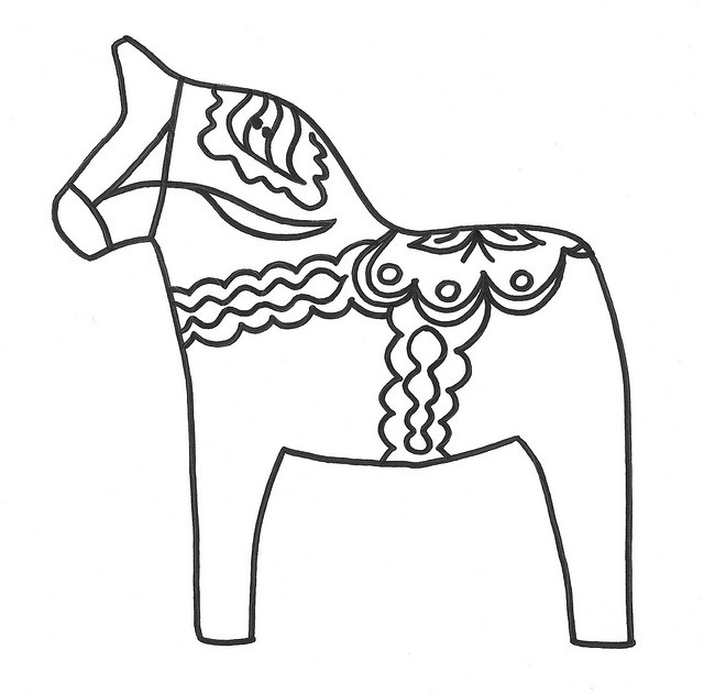 Horse Outline - ClipArt Best