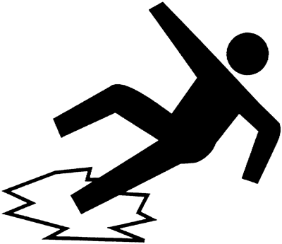 Falling Down Clipart