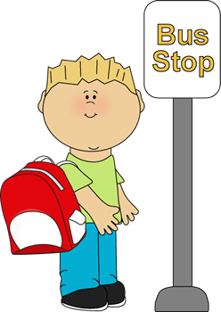 School Bus Stop Clip Art - Free Clipart Images