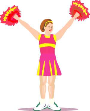 Free Cheerleading Clip Art