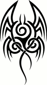 Tattoos and doodles: Random triskele tribal tattoos