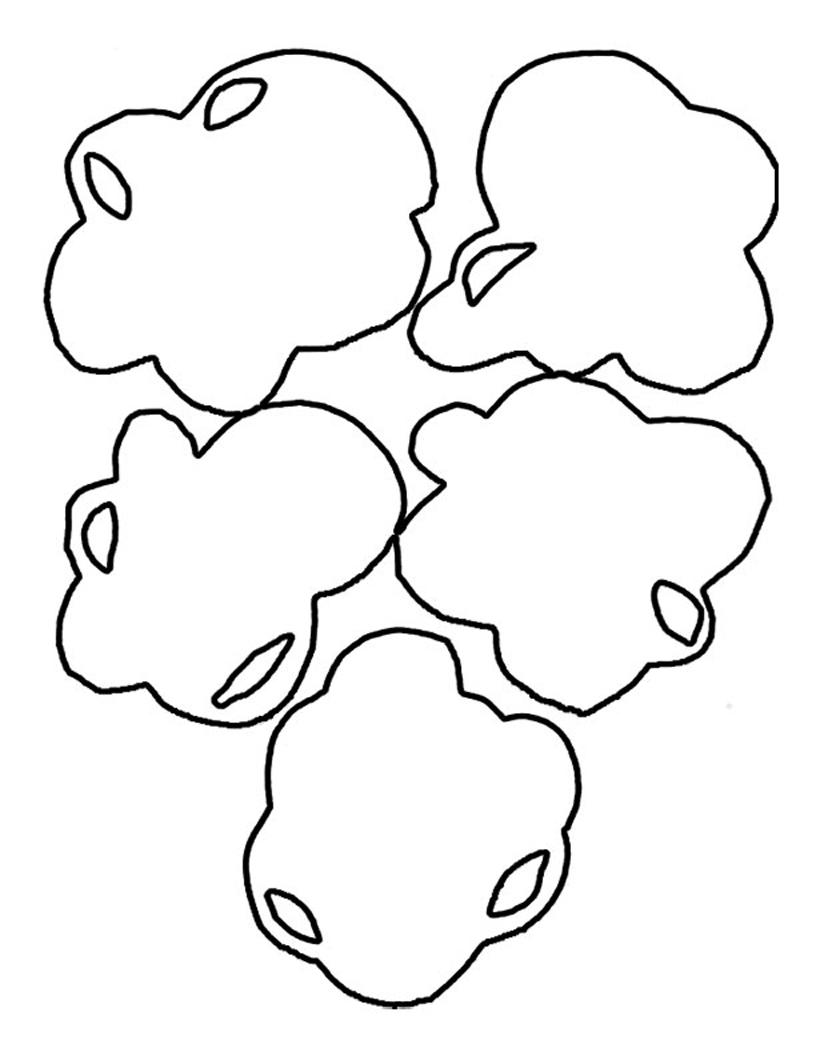 Popcorn Kernel Outline ClipArt Best