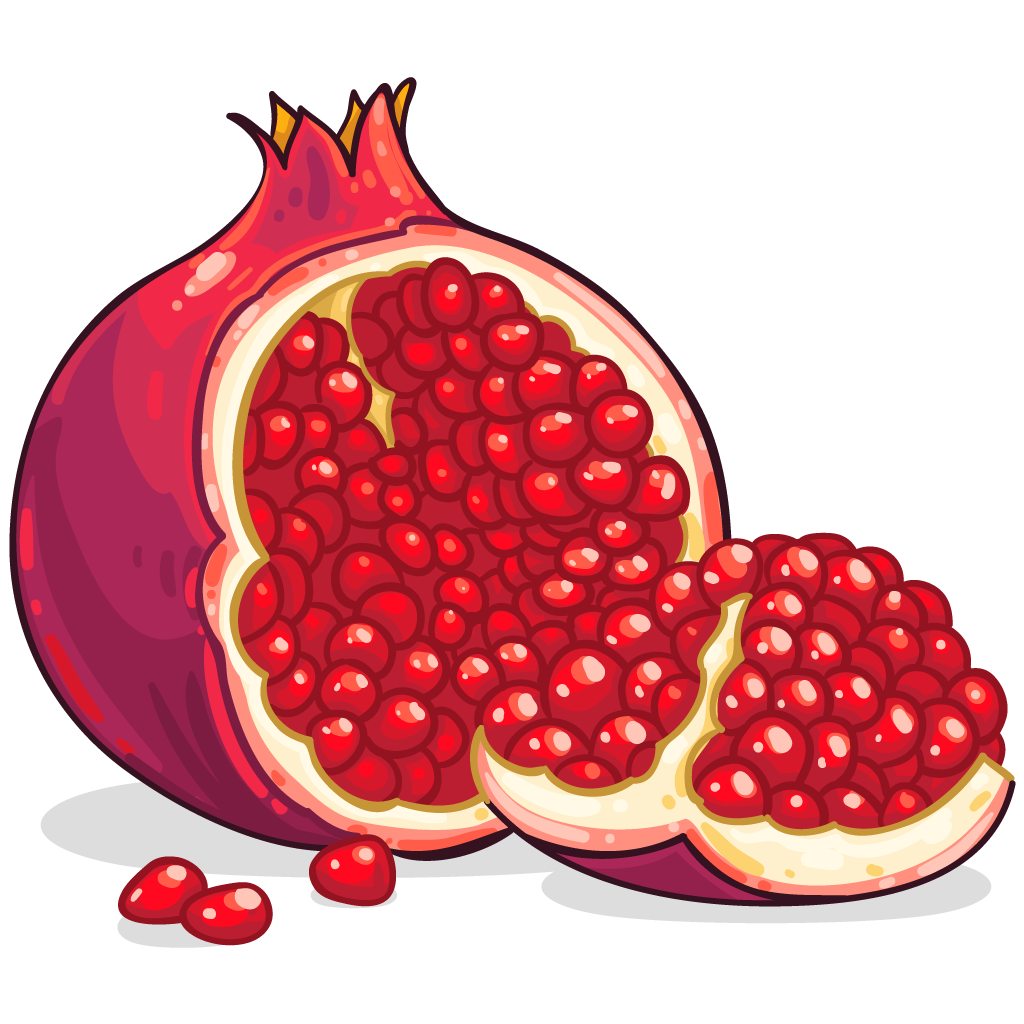 Pomegranate clipart #PomegranateClipart, Fruit clip art photo ...