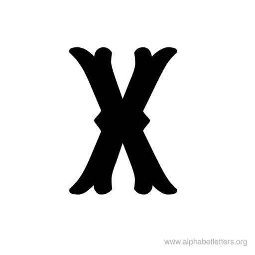 Free Printable Fancy Letter Alphabets | Alphabet Letters Org