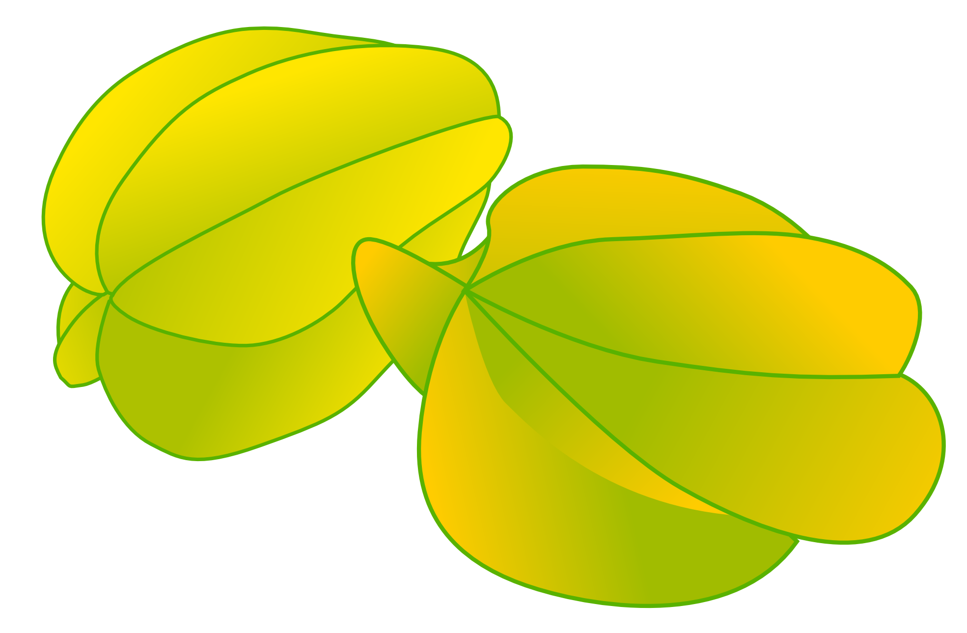 Star fruit clipart