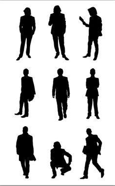 People Silhouette Transparent - ClipArt Best