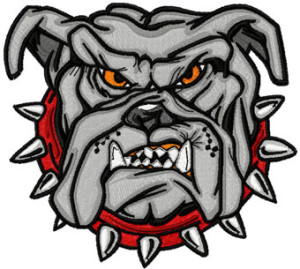 Bulldog Embroidery Design | - embroidery stitches