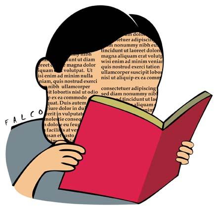 Reading Books Cartoon | Free Download Clip Art | Free Clip Art ...