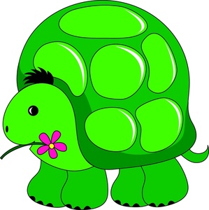 Clipart cartoon turtle