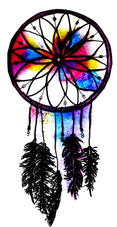 Dream catchers, Catcher and Watercolors