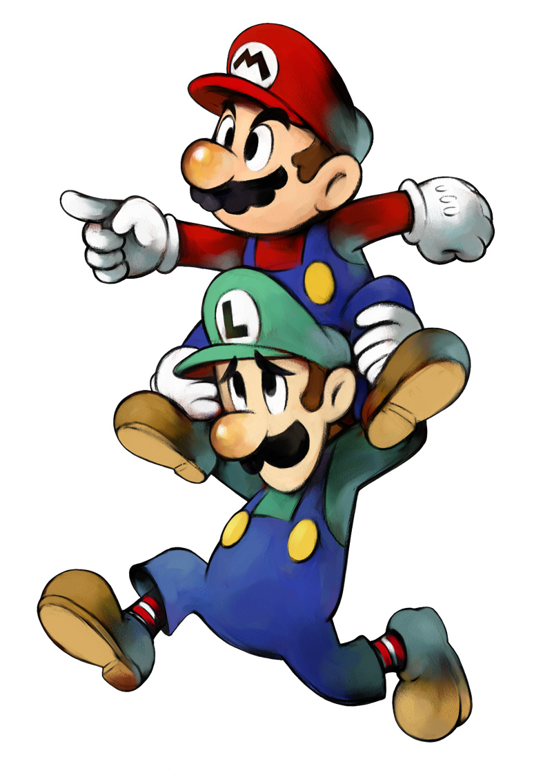 Luigi And Mario - ClipArt Best