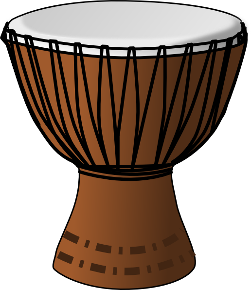 Clipart african drum