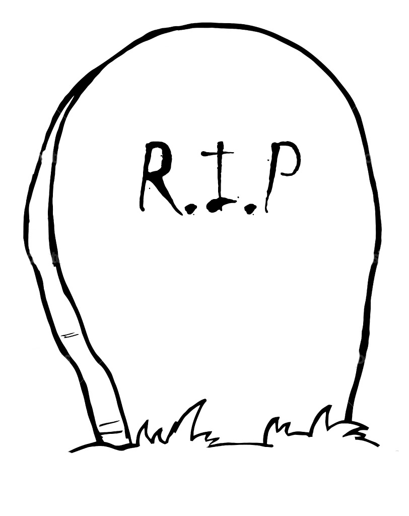 Coloring Pages Of Tombstones - ClipArt Best