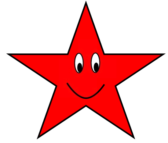 Star Face Clipart