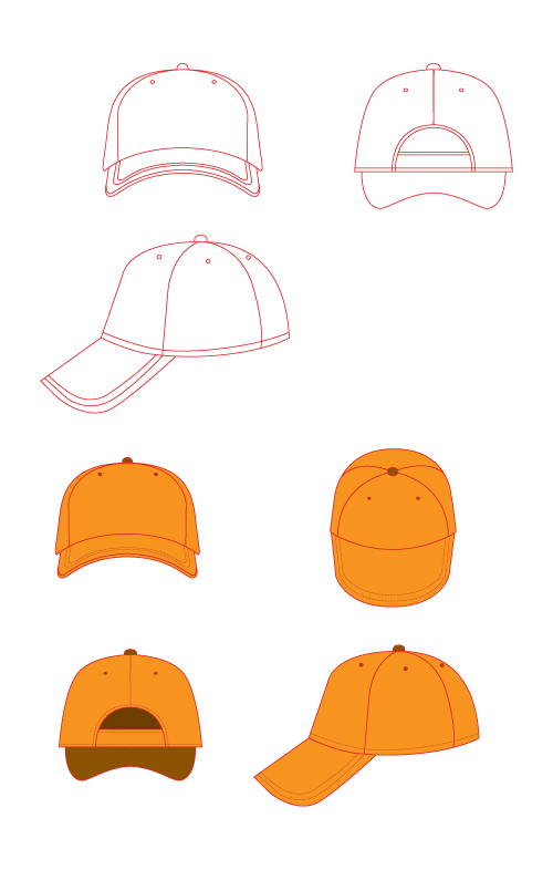 Fine Khmer: Cap Vector (*.ai) Free download