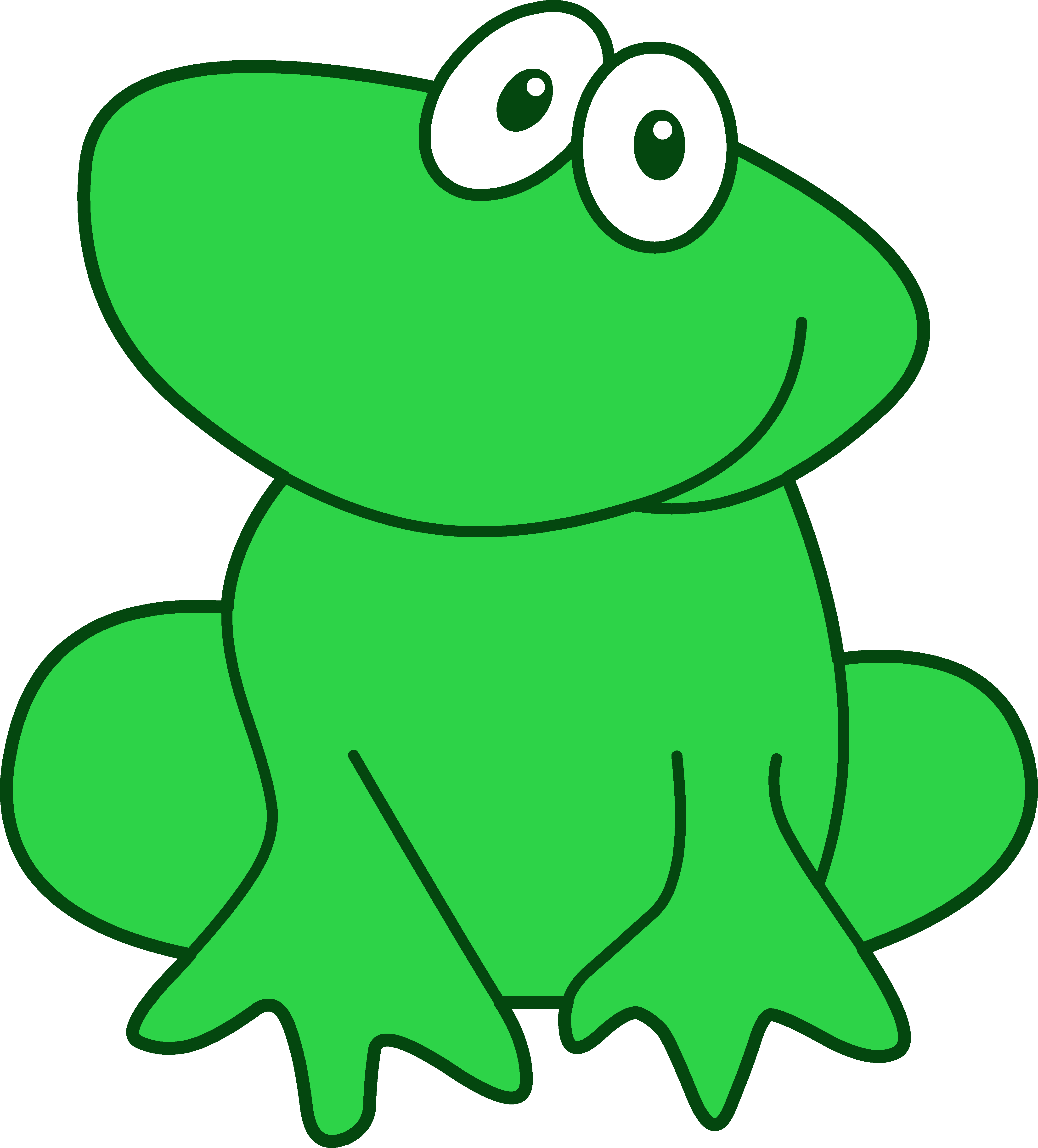 Frog graphics clipart