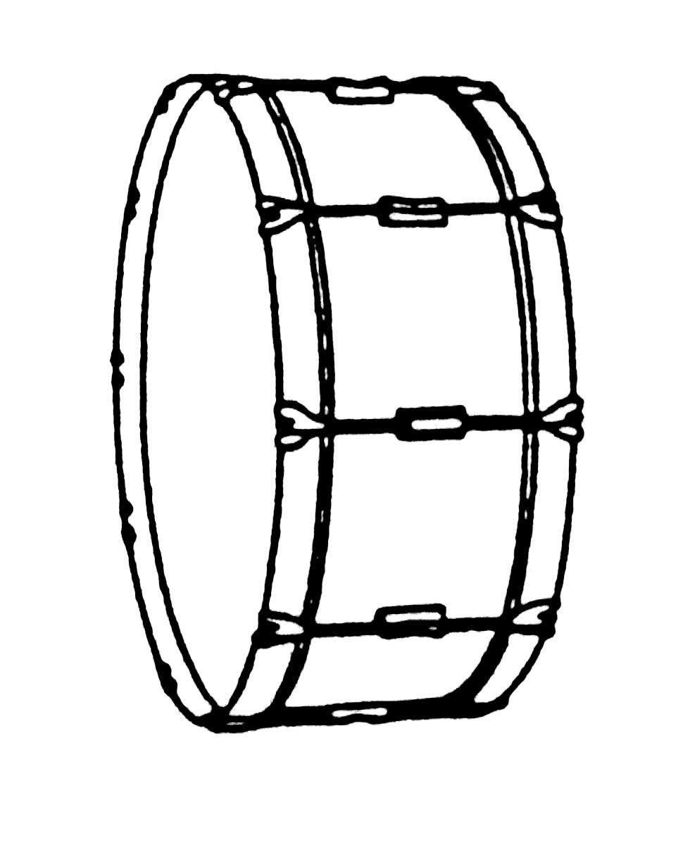 Marching Drum Clipart