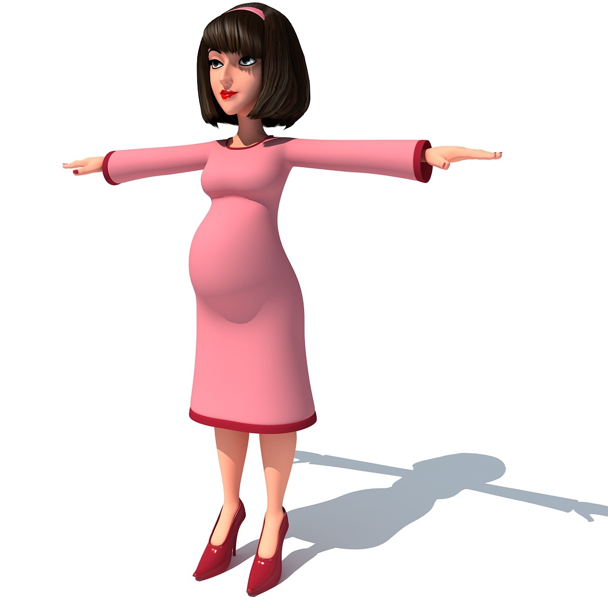 Pregnant Woman Cartoon - ClipArt Best