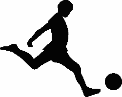 Kick ball clip art