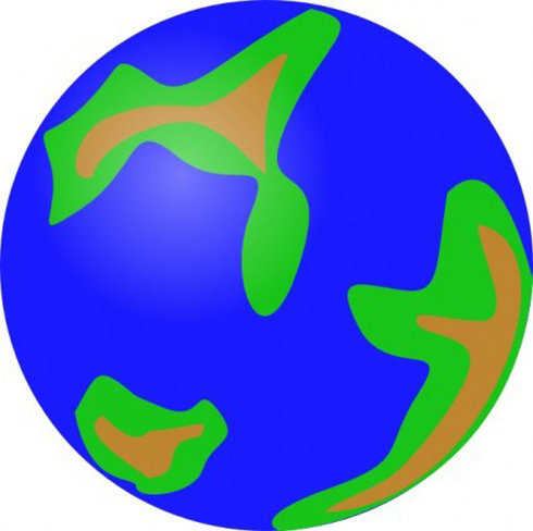 Globe Green Clip Art | Free Vector Download - Graphics,