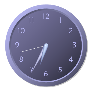 An Analog Vector Graphics Clock Using MyXaml and VG.net - Frank ...