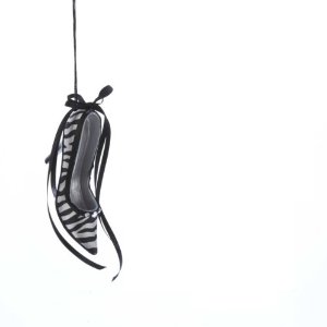 Amazon.com - Zebra Print High-Heeled Shoe Christmas Ornament 4.5"