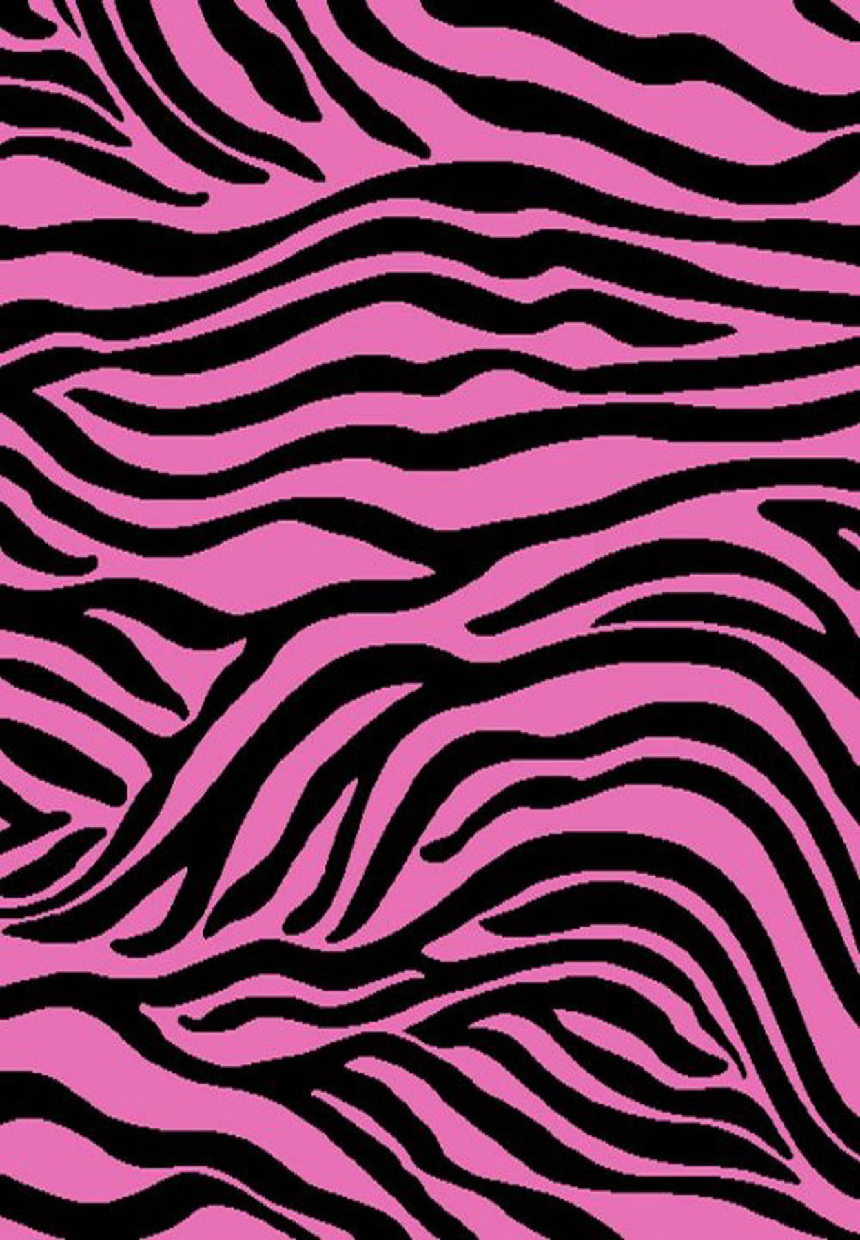 Pink and black zebra pattern