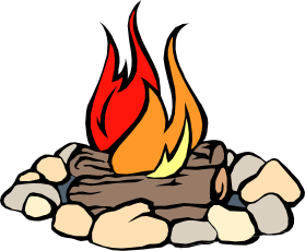 Tent And Campfire Clipart - Free Clipart Images