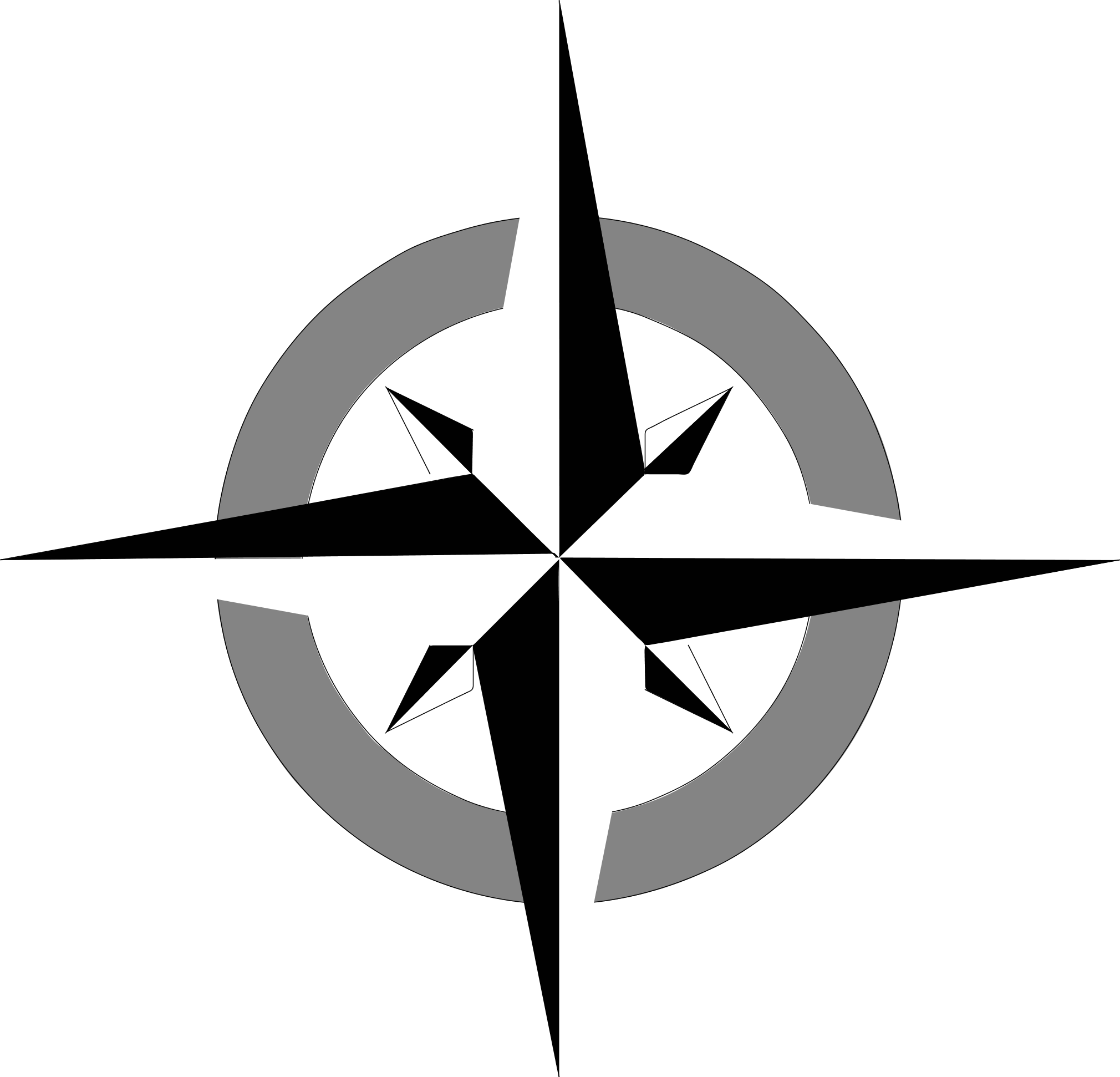 Images For > Simple Compass Icon Vector