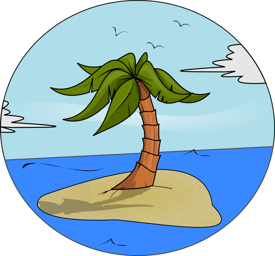 Island Free Clipart