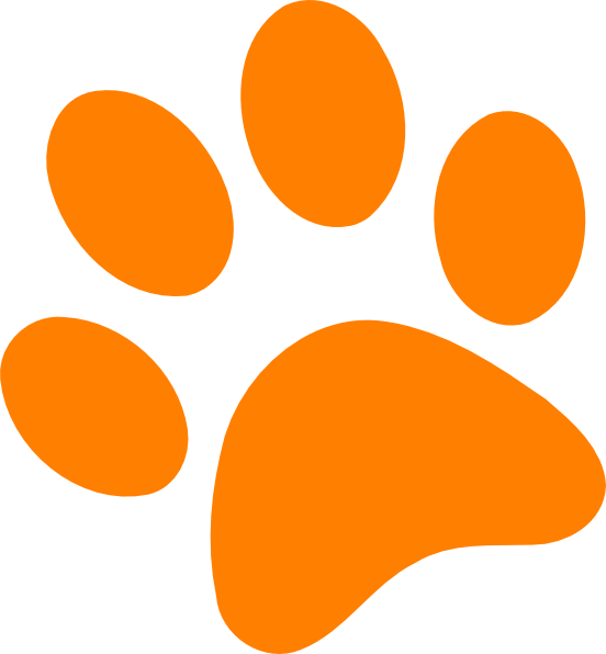 Dog paws clipart