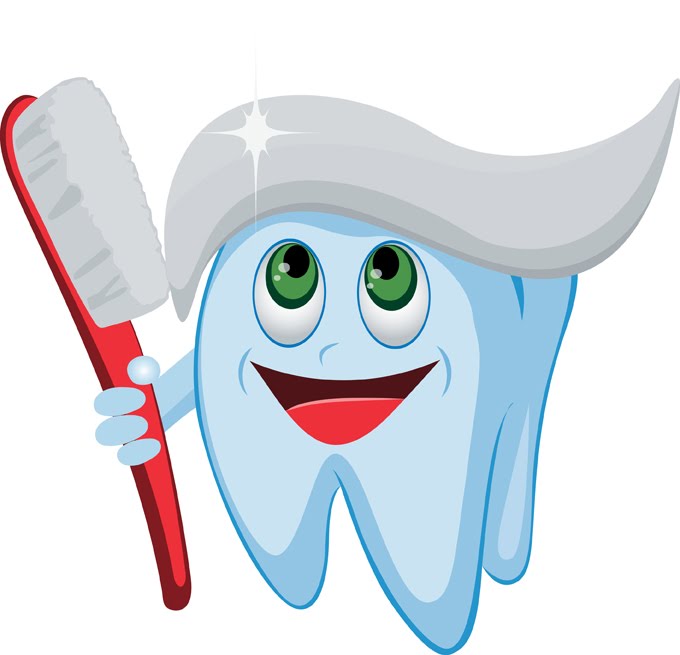 Happy Tooth Clip Art - Free Clipart Images