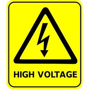 Free safety-sign-high-voltage Clipart - Polyvore