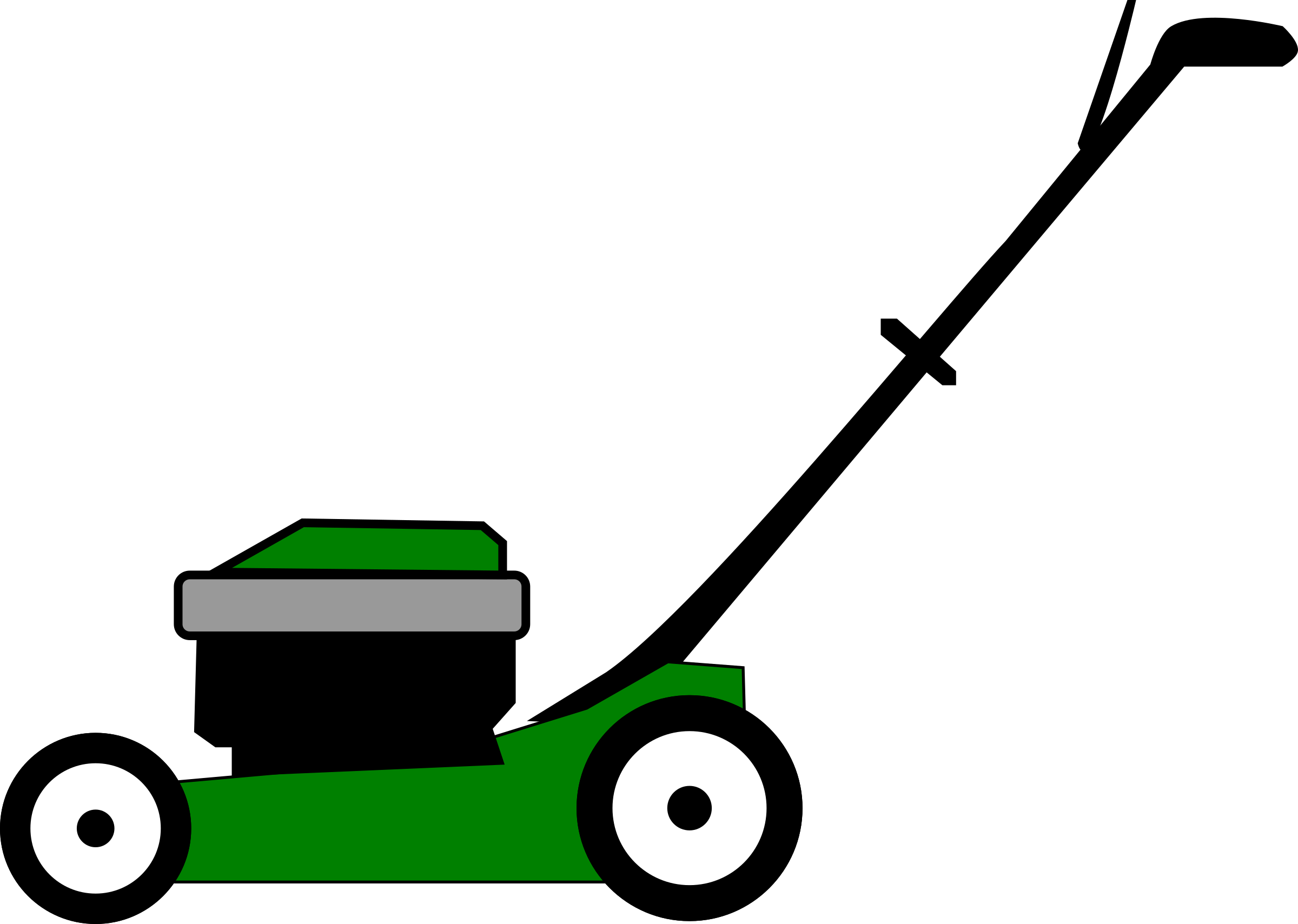 Clipart Lawn Mower - Tumundografico