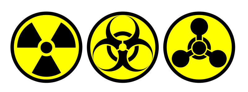 Radiation And Biohazard Symbols - ClipArt Best