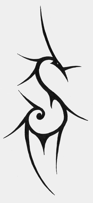 Tattoo Design: small dragon tattoos