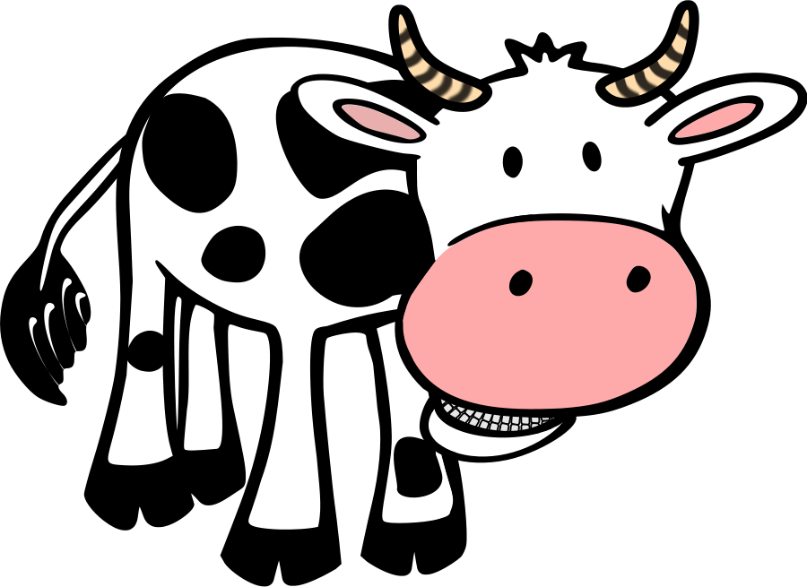 Clip Art Of A Cow