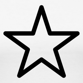 Black Star Outline - ClipArt Best