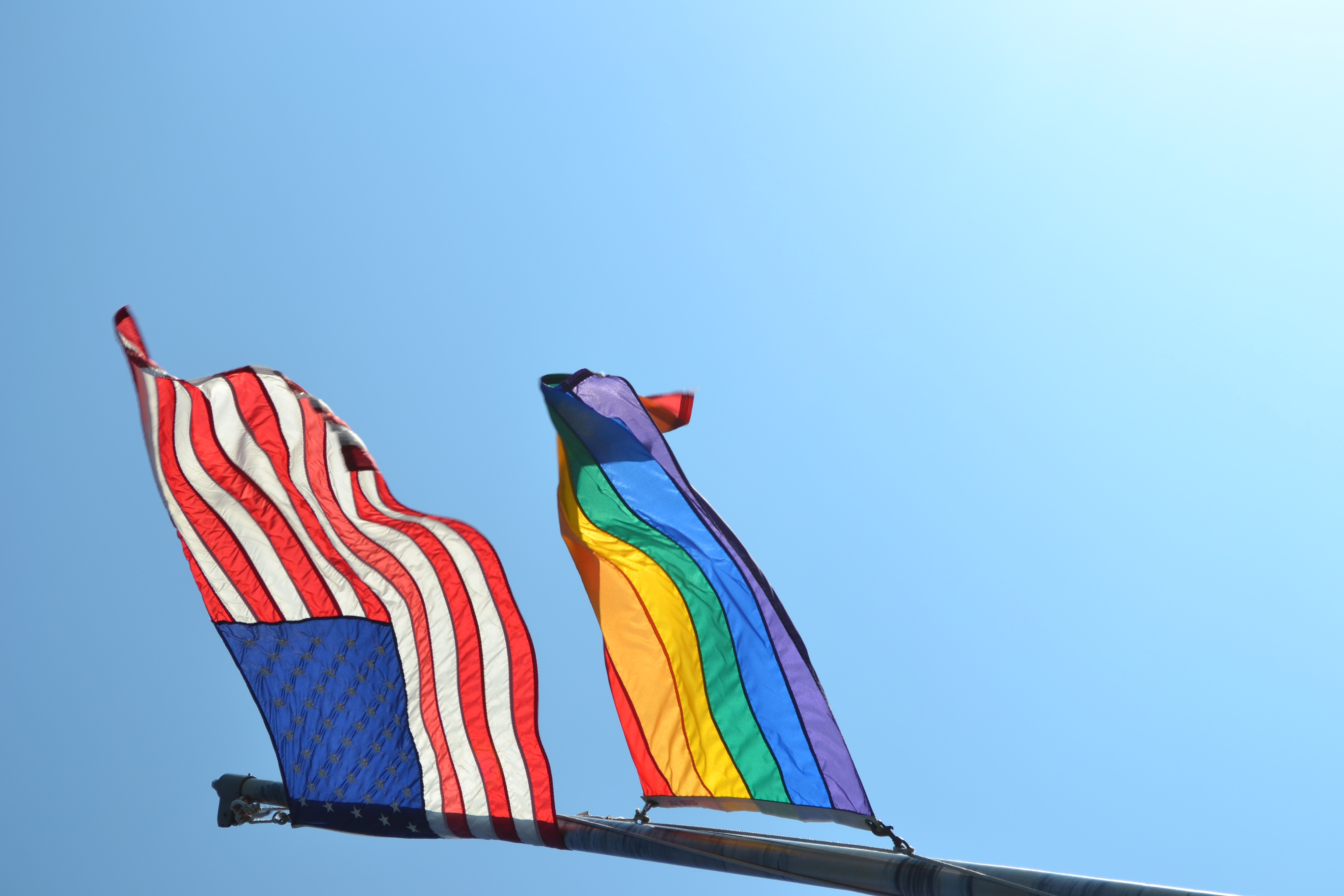 Rainbow Equality Pride Flag flying in Asbury Park, NJ | Flickr ...